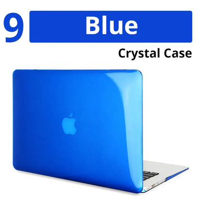 Crystal Clear Hard Shell MacBook Case Air & Pro Models