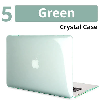 Crystal Clear Hard Shell MacBook Case Air & Pro Models
