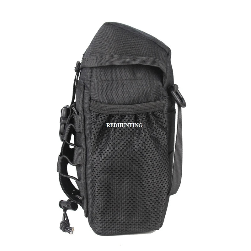 Tactical Pouch CS Dump Drop Pouch Outdooer Utility Pouch Bag Waterproof 1000D Nylon Folding Molle Dump Bag for Outdoor Hiking