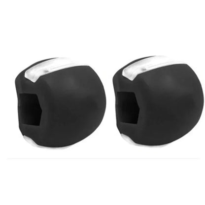 Silica Gel Face Fitness Ball Jaw Exerciser Facial Toner Reduce Double Chin Relax Ball Gym Fitness Training Jawline Simulator - Urbizia