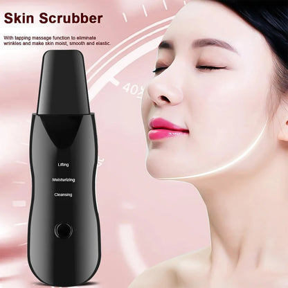 Vibration Face Skin Scrubber Blackhead Remover Tool