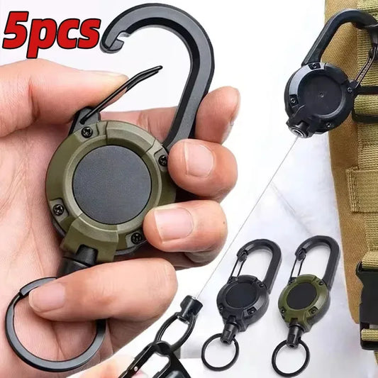 Heavy Duty Pull Reel Carabiner – Outdoor & Sport Tool