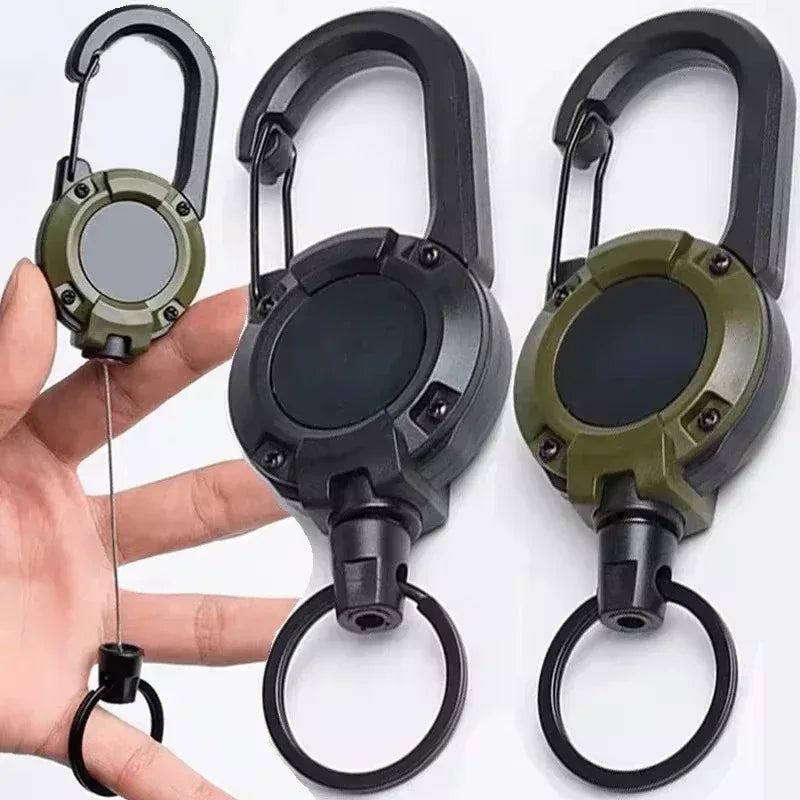 Heavy Duty Pull Reel Carabiner – Outdoor & Sport Tool