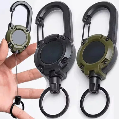 Heavy Duty Pull Reel Carabiner – Outdoor & Sport Tool