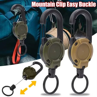 Heavy Duty Pull Reel Carabiner – Outdoor & Sport Tool