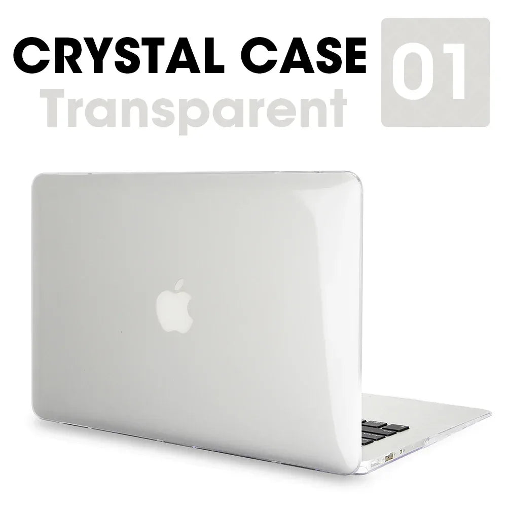 Matte Hard Shell Laptop Case for MacBook Air & Pro Models