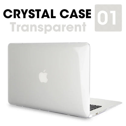 Matte Hard Shell Laptop Case for MacBook Air & Pro Models