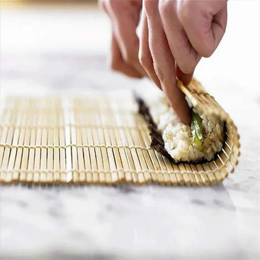24×24cm Bamboo Sushi Rolling Mat DIY Sushi Maker Tool