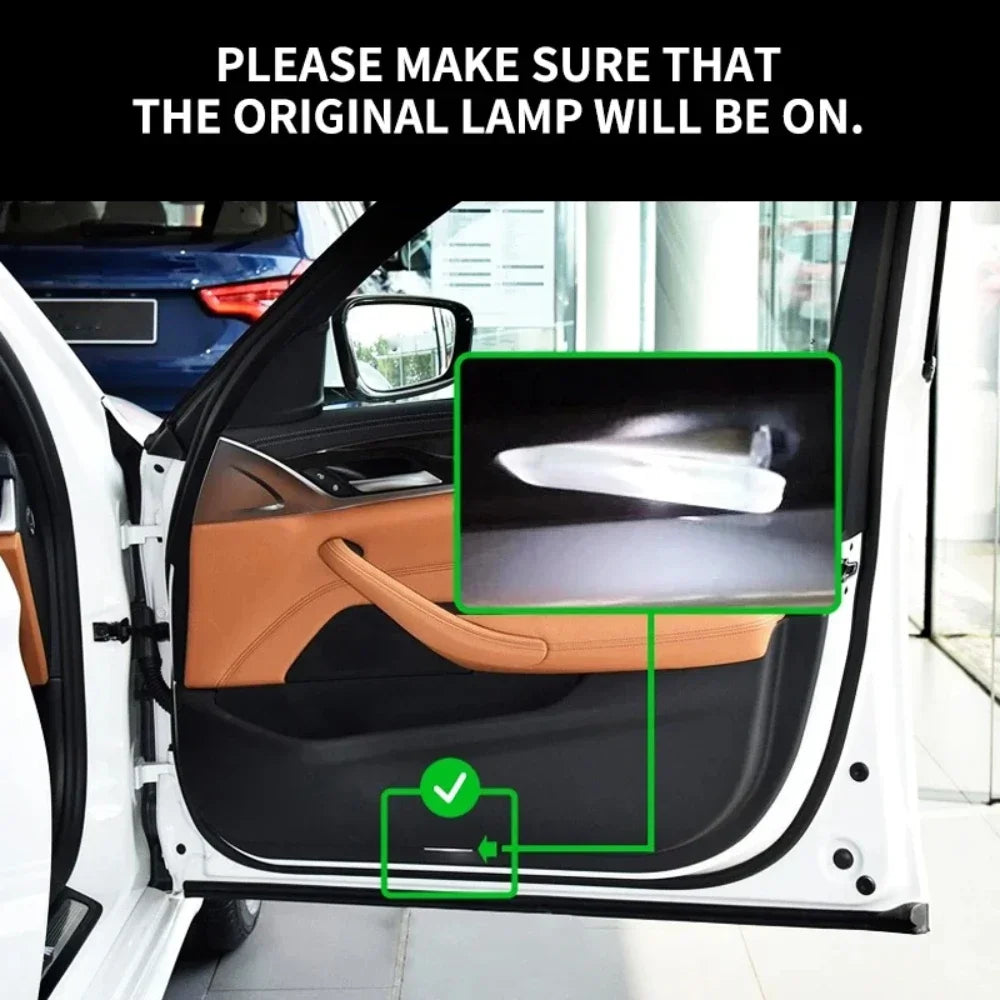 LED Car Door Logo Welcome Light – For Audi A Series & Q Series  