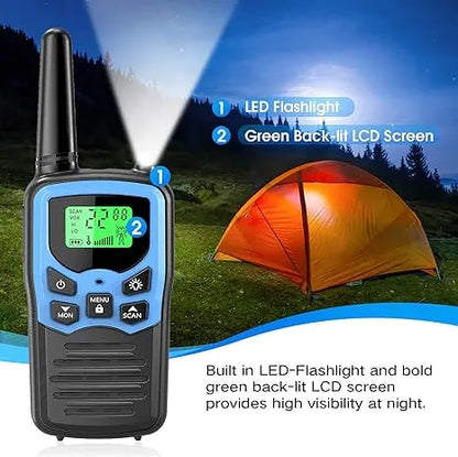 MOICO Long Range Walkie Talkies (2 Pack) - Urbizia