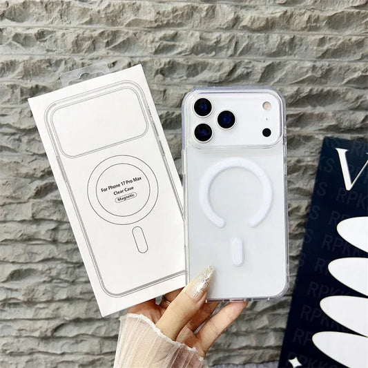 MagSafe Clear Case for iPhone | Magnetic Wireless Charging