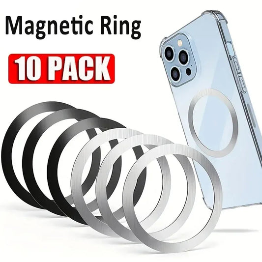 MagSafe Compatible Metal Plates – Phone Holder Rings
