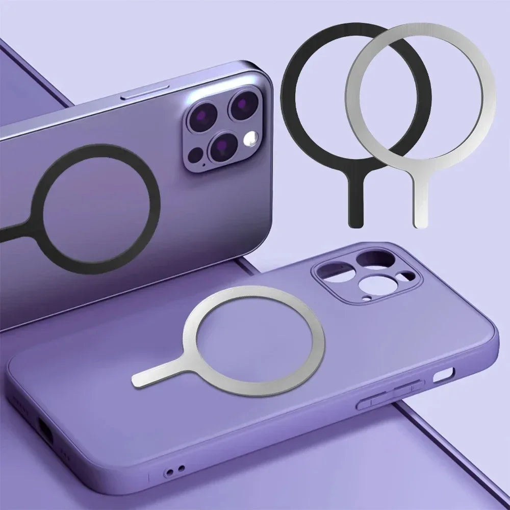 Magnetic Adapter Ring for Wireless Charging – Universal