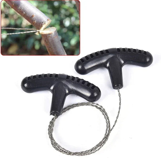 Manual Wire Saw for Camping – Pocket Cutting Tool