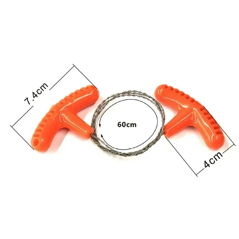 Manual Wire Saw for Camping – Pocket Cutting Tool