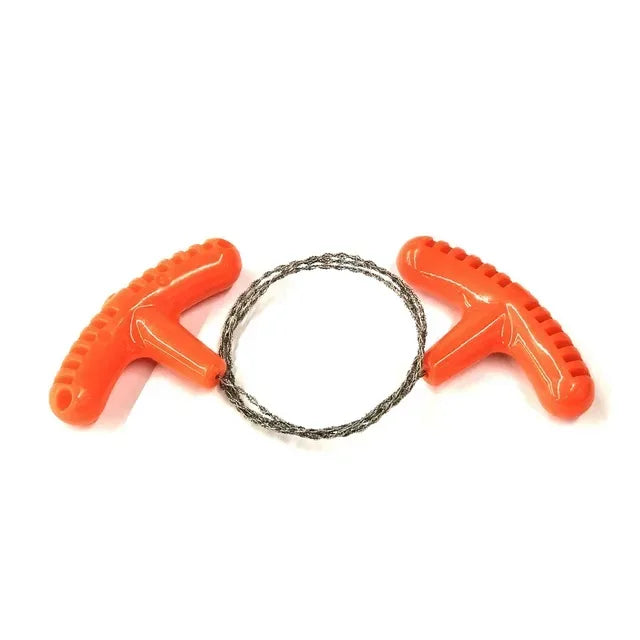 Manual Wire Saw for Camping – Pocket Cutting Tool 