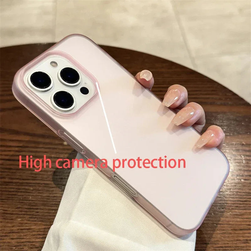 Matte Candy iPhone Case Soft Silicone Protection