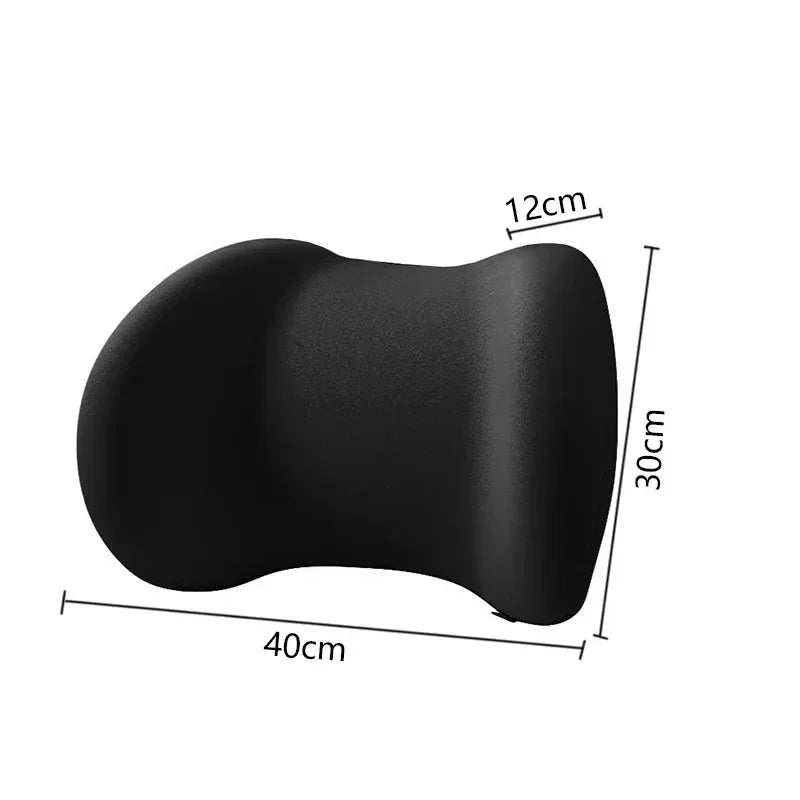 Memory Foam Lumbar Pillow – Soft Back Support