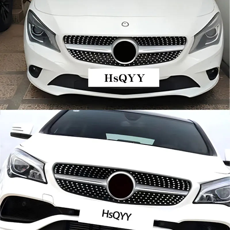 Mercedes Benz Air Intake Grille Trim – Starry Sky Stainless Steel