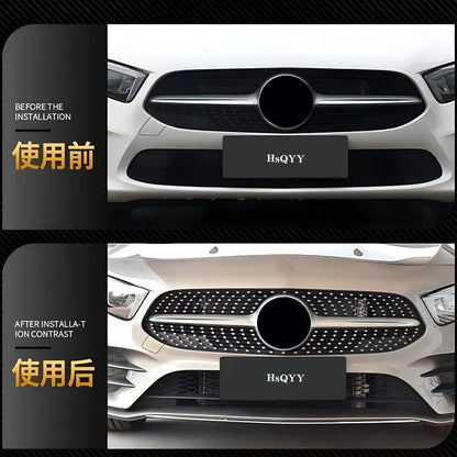 Mercedes Benz Air Intake Grille Trim – Starry Sky Stainless Steel