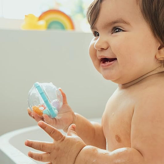 Munchkin Float & Play Bubbles – Baby & Toddler Bath Toys, 4-Pack - Urbizia