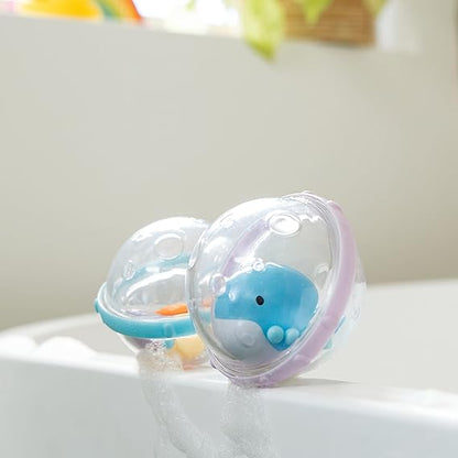 Munchkin Float & Play Bubbles – Baby & Toddler Bath Toys, 4-Pack - Urbizia