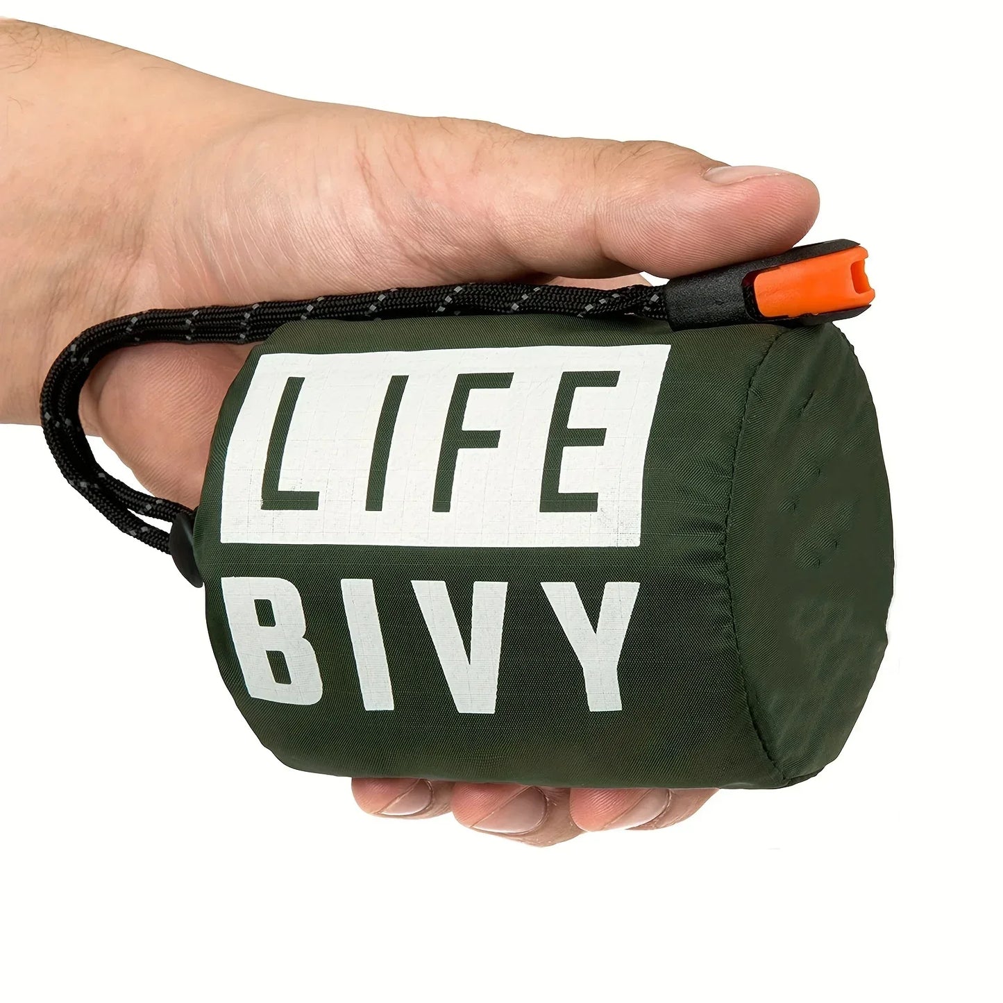 Portable Waterproof Emergency Survival Sleeping Bag Outdoor Edc Camping Gear Thermal Sack First Aid Rescue Kit Mylar Blanket - Urbizia