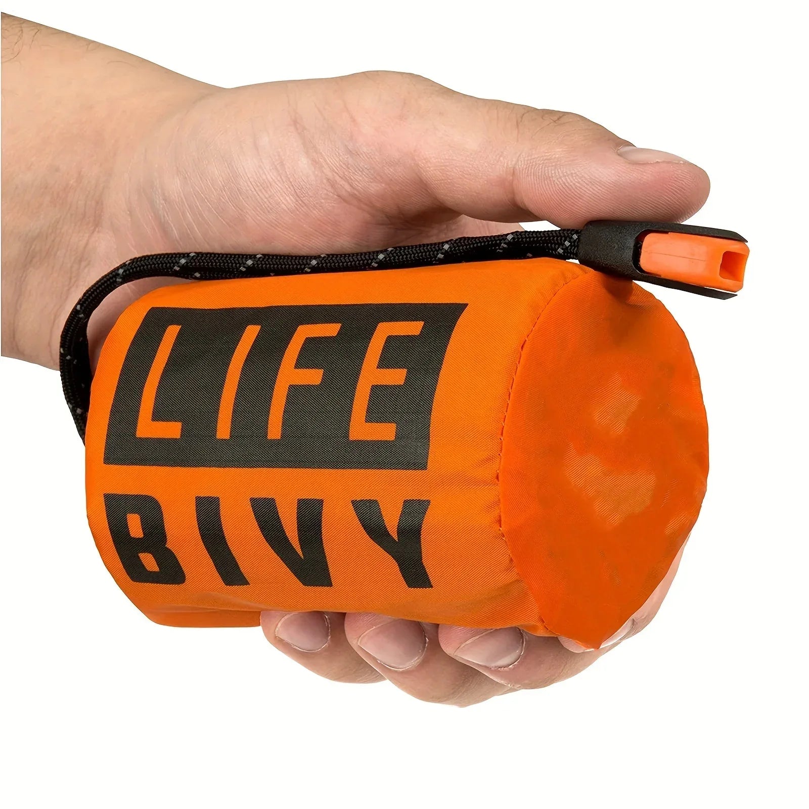 Portable Waterproof Emergency Survival Sleeping Bag Outdoor Edc Camping Gear Thermal Sack First Aid Rescue Kit Mylar Blanket - Urbizia