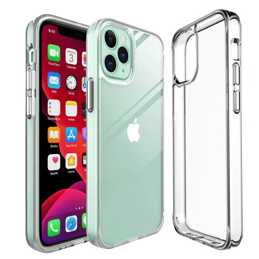 Non-Yellowing Clear iPhone Case Slim Protection