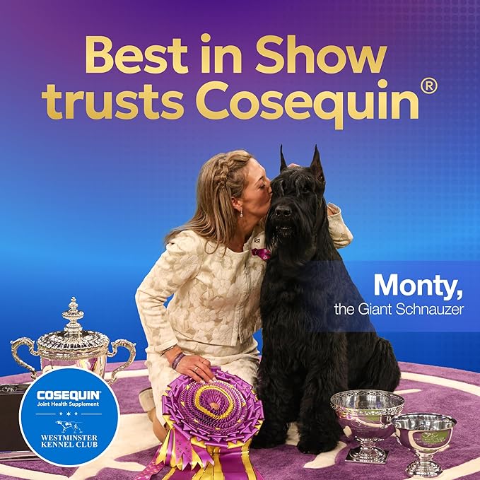 Nutramax Cosequin Joint Health Supplement for Dogs – Glucosamine, Chondroitin & MSM, 132 Chewable Tablets - Urbizia
