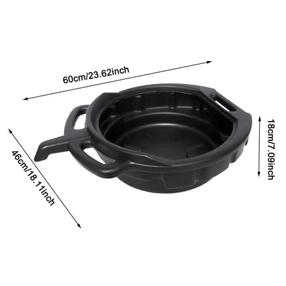 Oil Receiving Basin – 6/8/10L Oil Drain Pan for Car & Motorcycle