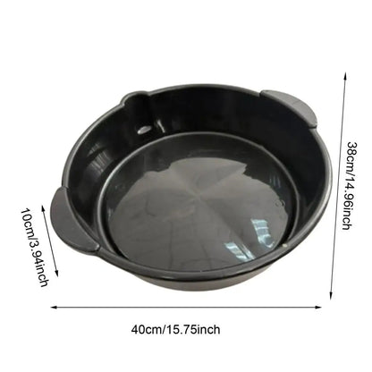 Oil Receiving Basin – 6/8/10L Oil Drain Pan for Car & Motorcycle
