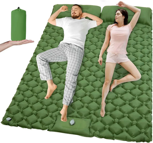 Outdoor Double Sleeping Pad – Ultralight Inflatable Mat