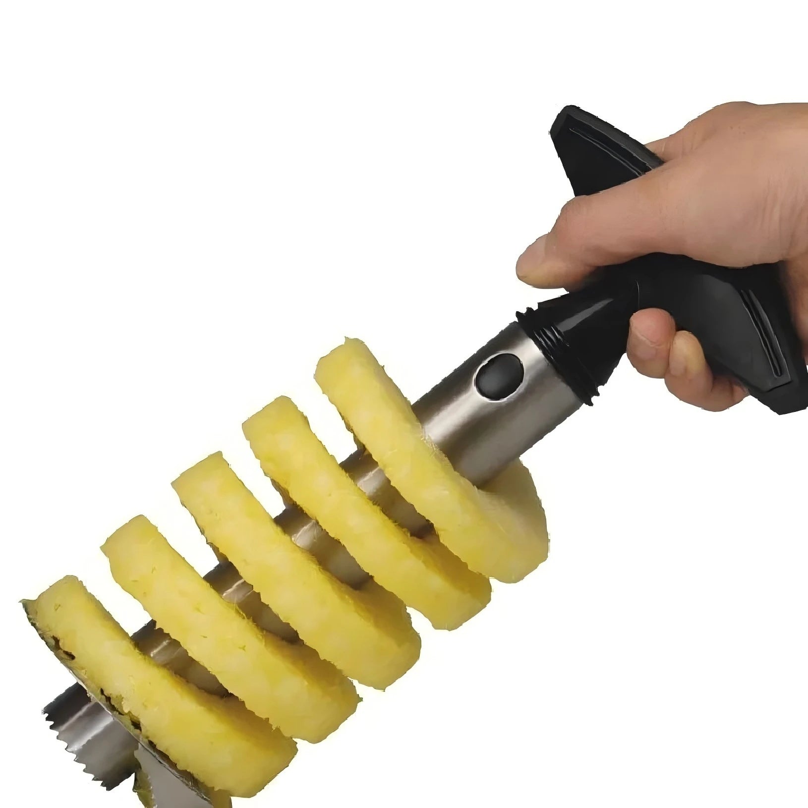 Pineapple Slicer & Peeler – Stainless Steel Fruit Cutter Kitchen Tool