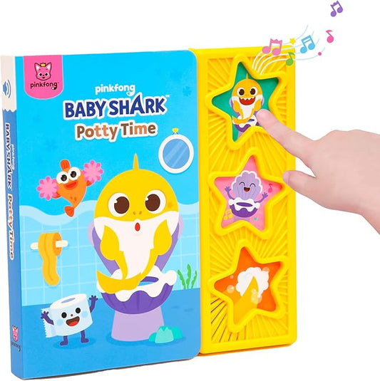 Pinkfong Baby Shark Potty Training Sound Book – Interactive Learning for Toddlers - Urbizia