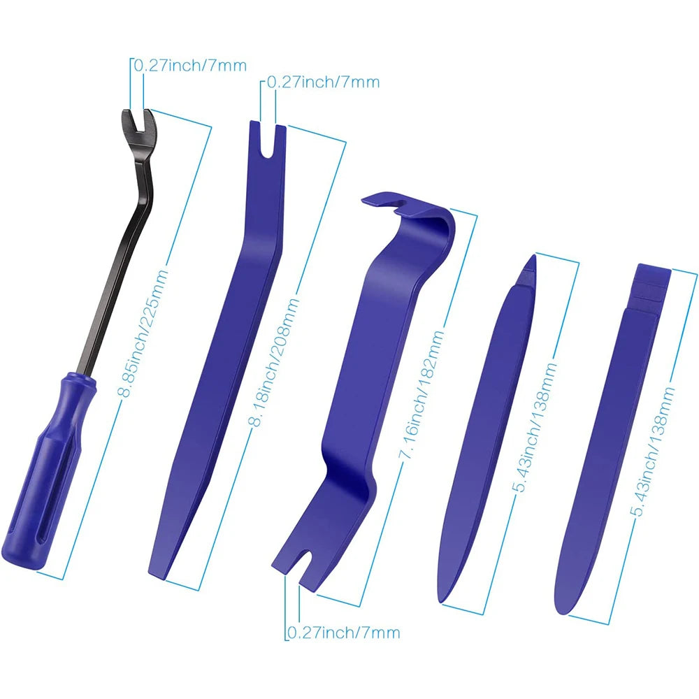 Portable Car Panel Removal Tool Kit – Door, Dash & Audio Trim Installer Set