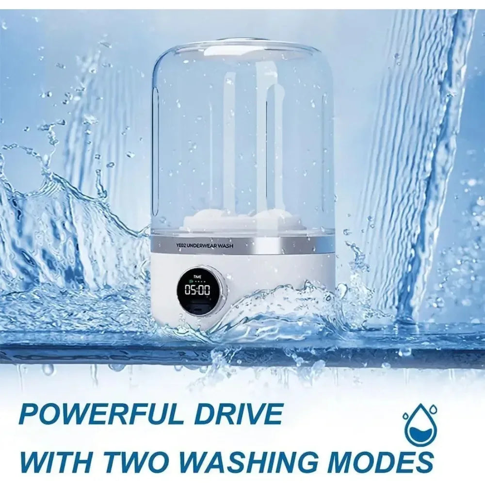 Portable Underwear Washer – USB Mini Laundry Machine