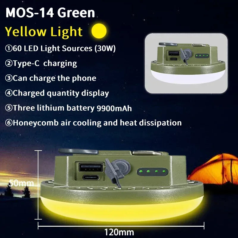Powerful Portable Lantern – USB Rechargeable LED Light