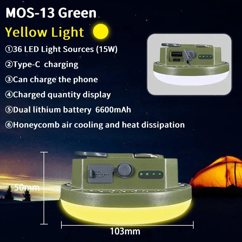 Powerful Portable Lantern – USB Rechargeable LED Light