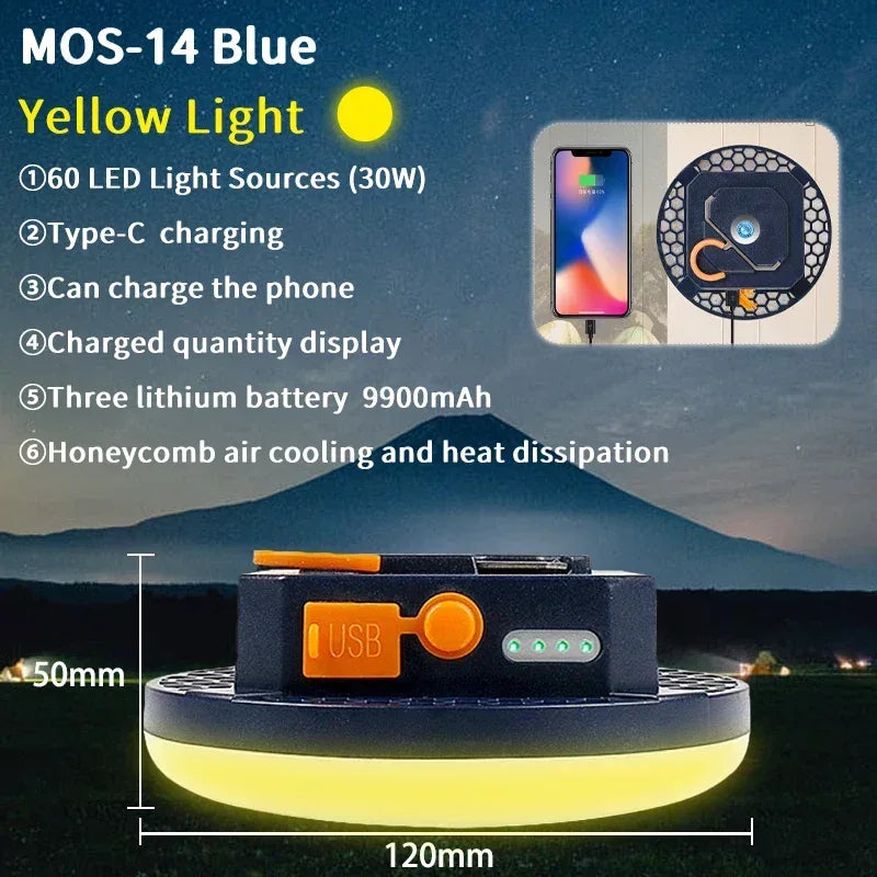 Powerful Portable Lantern – USB Rechargeable LED Light