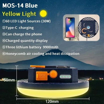 Powerful Portable Lantern – USB Rechargeable LED Light