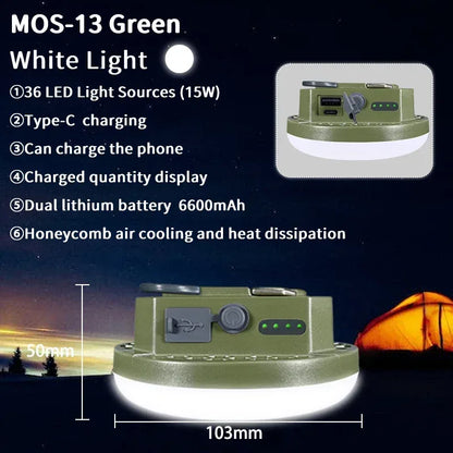 Powerful Portable Lantern – USB Rechargeable LED Light 