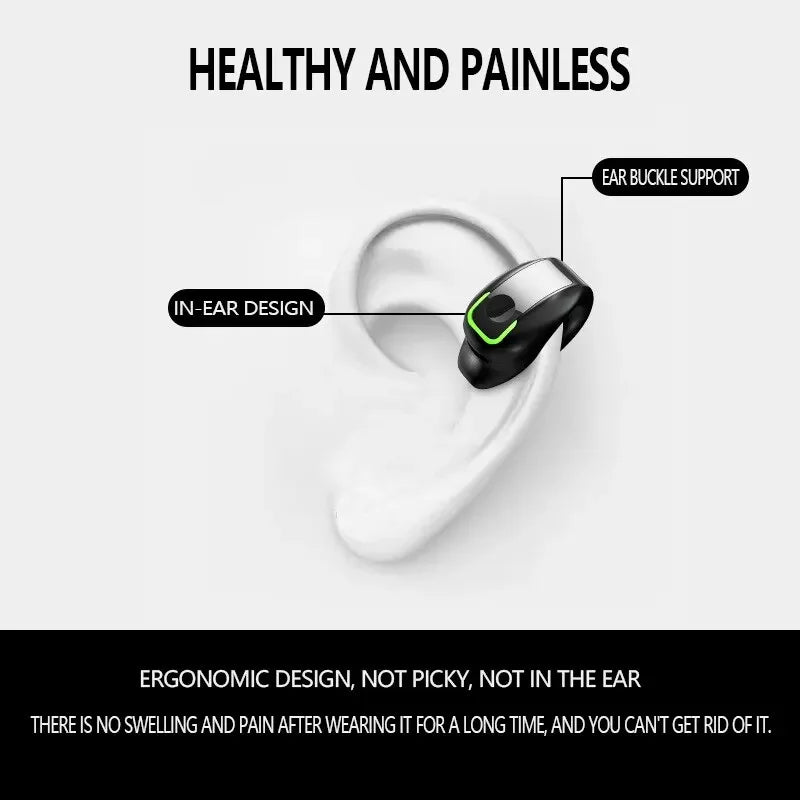 Wireless Bone Conduction Earphone – Bluetooth TWS Sport Headset