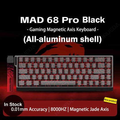 MADLIONS Mad 60he Mad60HE Mad 68HE Mechanical Keyboard Magnetic Switch Wired Hot Swap 8K Polling Rate Customized Gaming keyboard