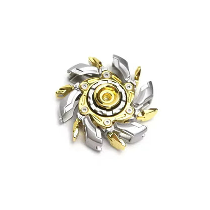 Mecha Fidget Spinner Adult Anxiety Stress Relief Finger Metal Fingertip Gyro Office Desk Toys Metal Alloy Material