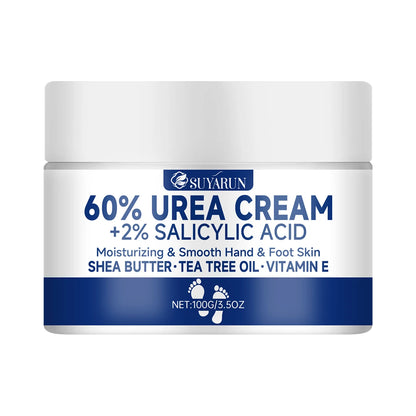 SUYARUN 60% Urea Foot Cream for Cracked Heels & Dry Skin