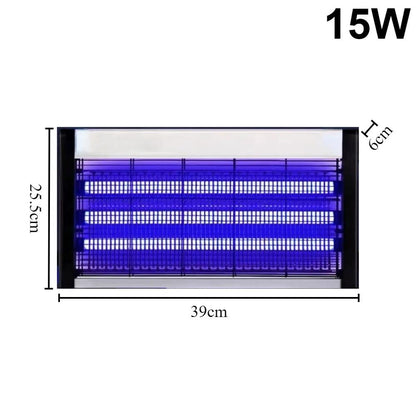 Indoor Outdoor LED Electric Mosquito Killer Lamp Home Photocatalysis Mute Zapper Physical Mosquitos Killing Insect Trap Lamps