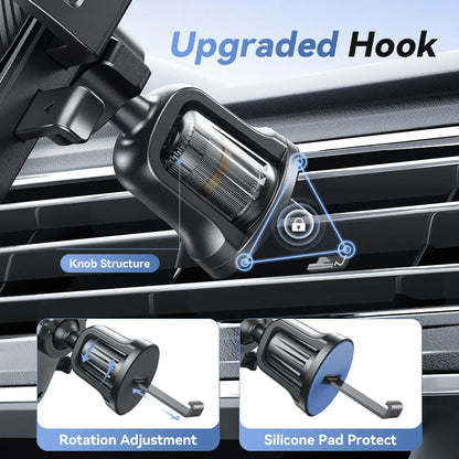 Joyroom Phone Holder Mount for Car Air Vent Hands-Free Universal Cell Phone Mount 360° Rotation for iPhone Samsung Xiaomi Huawei
