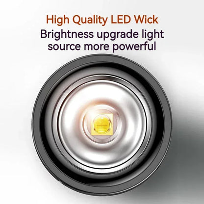 Philips 2024 New EDC Portable Flashlight Rechargeable LED Flashlights for Defensa Personal Self Defense Camping Hiking - Urbizia