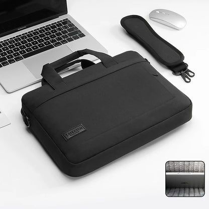 Laptop Bag Sleeve Case Shoulder Handbag For M3 M4 14 15 15.6 17 Inch Macbook Air Pro 13.3 Huawei Asus Dell Notebook Briefcases